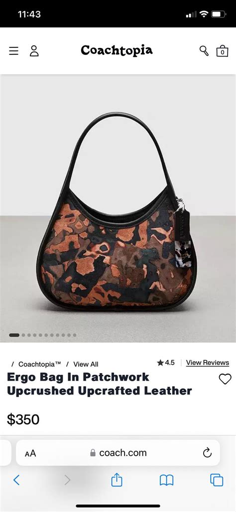 Looking for a similar bag to the Coachtopia Ergo Patchwork